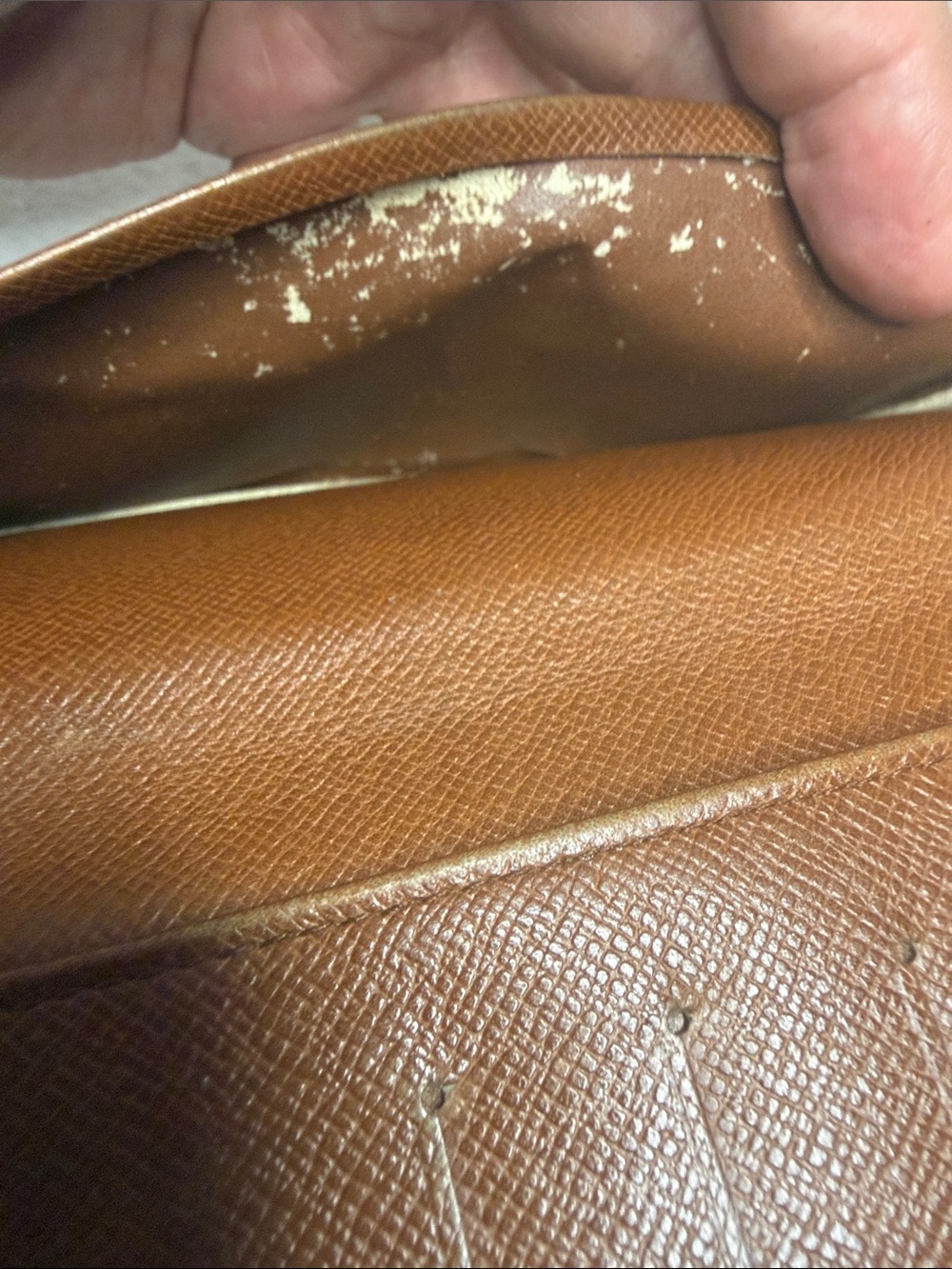 Louis Vuitton Brown Monogram Canvas Clutch Wallet - Picture 6 of 10
